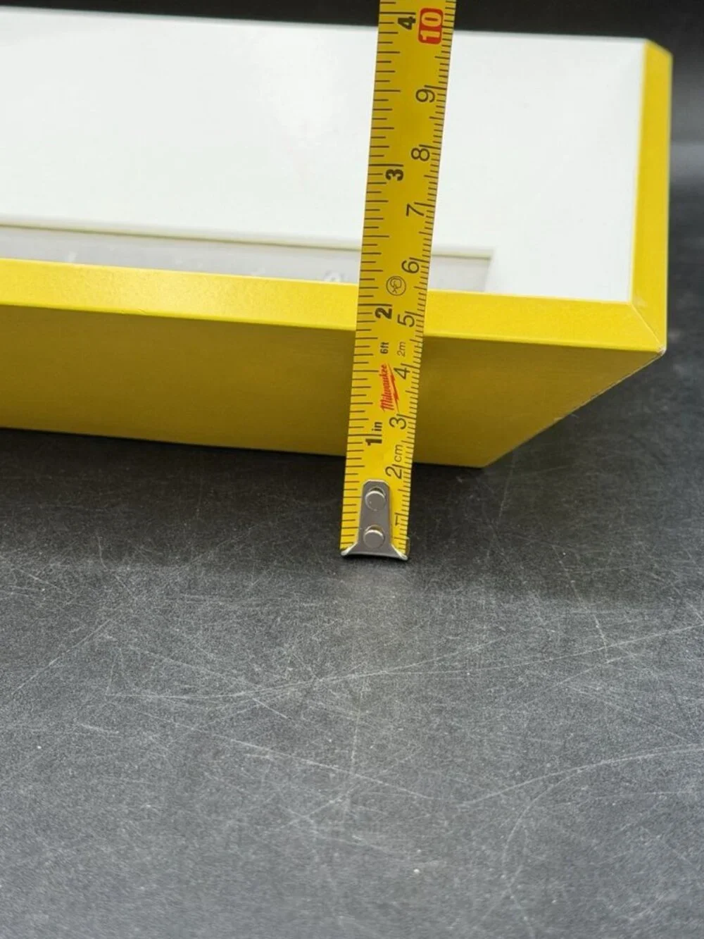 IKEA Picture Frame White Yellow Wood 4
